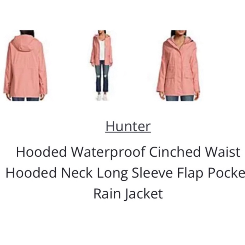 FINAL ⬇️HUNTER RAIN HOOD JACKET NO OFFERS - Picture 10 of 10